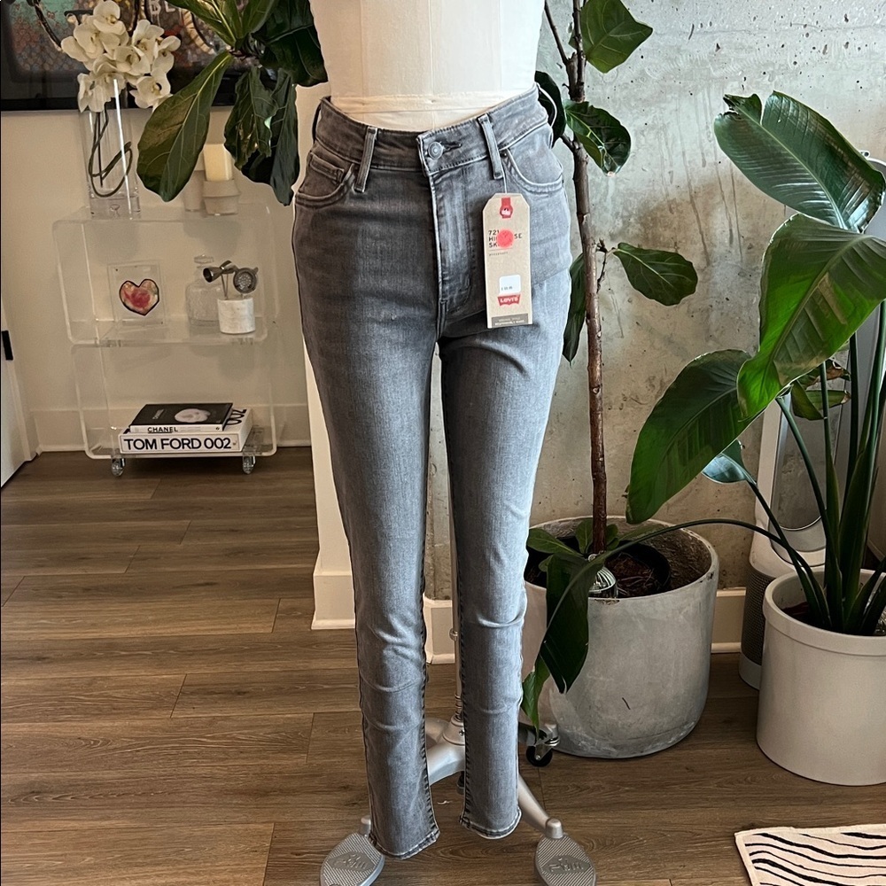 Levi's Women's Gray Skinny Jeans